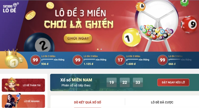 Giới thiệu lô đề sin88