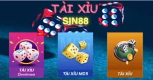 Thể loại tài xỉu Sin88