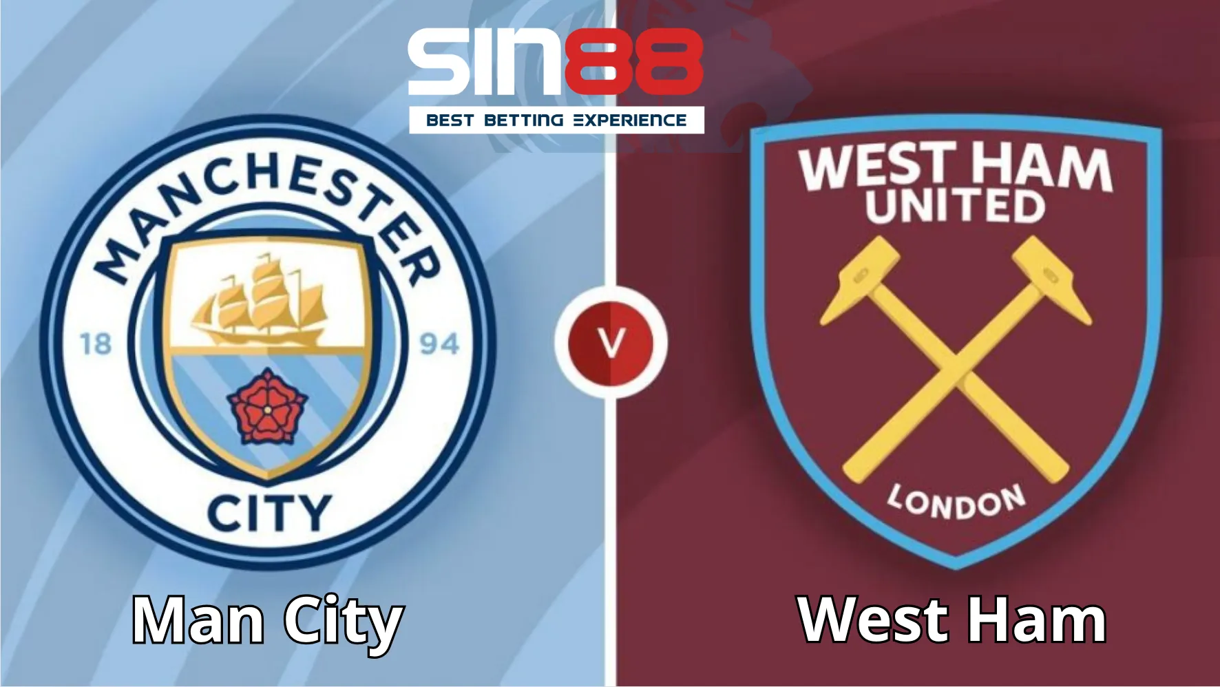 Soi kèo trận đấu Man City vs West Ham