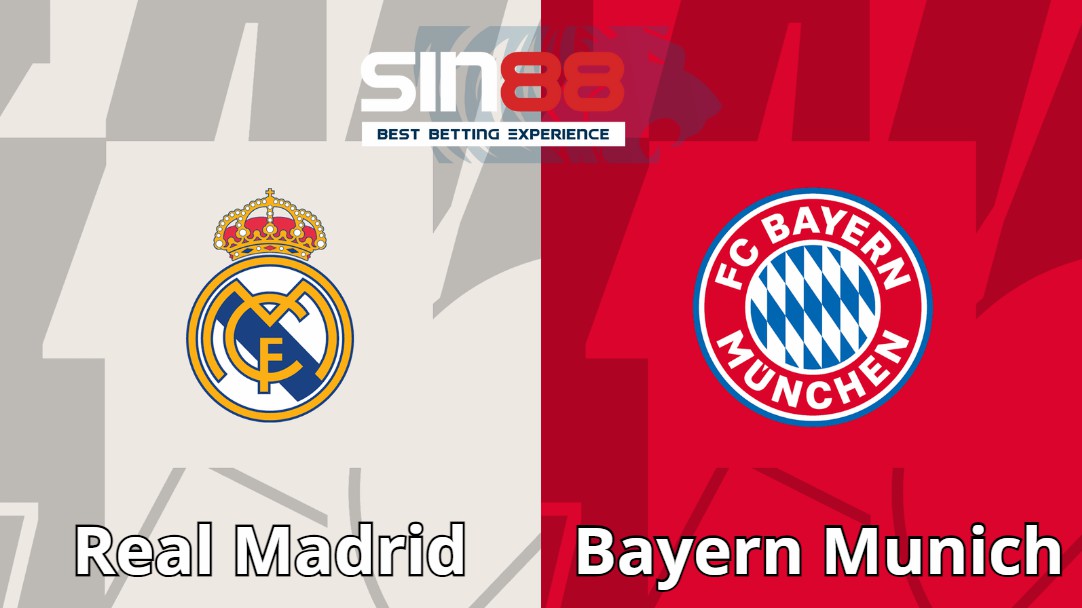 Soi kèo trận đấu Real Madrid vs Bayern Munich