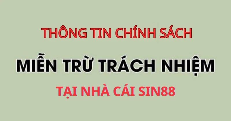 Thông tin miễn trừ trách nhiệm Zowin